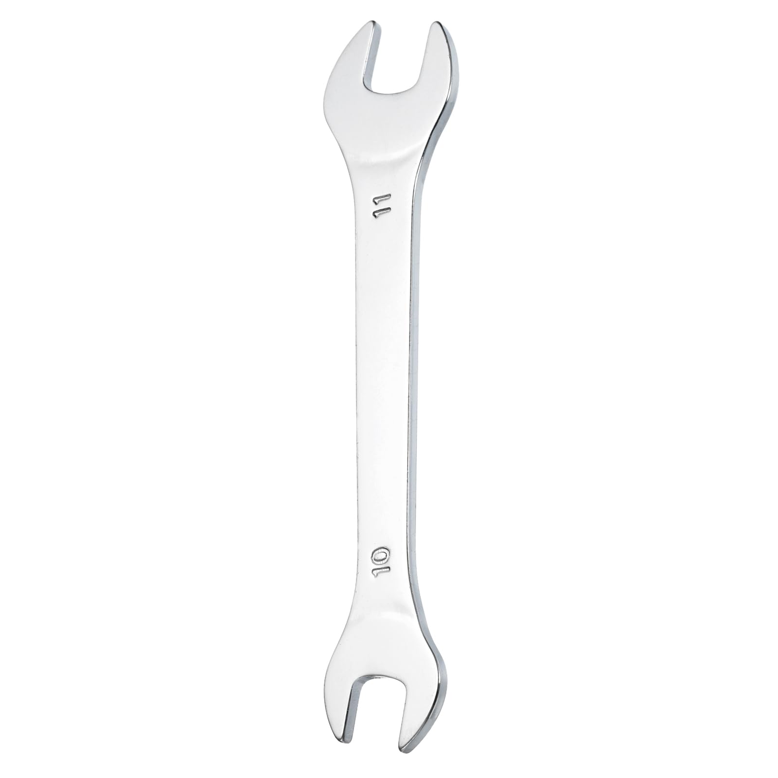 HARFINGTON Super Thin Open End Wrenches Metric, 10mm x 11mm, Slim Chrome-Vanadium Steel Wrench Tool for Tight Spaces Repair