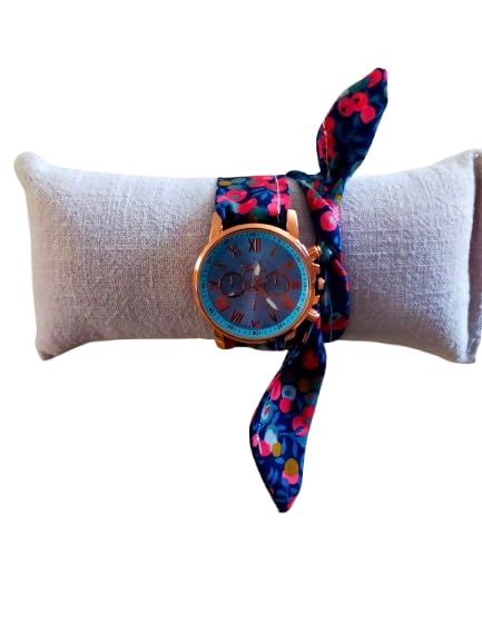 Montre bracelet en tissu à nouer : l'élégance de la fabrication française