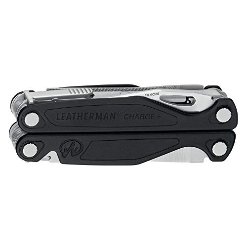 LEATHERMAN, Charge Plus Multitool with Scissors and Premium Replaceable Wire Cutters, Stainless Steel