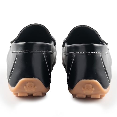 Boys Girls Loafers Dress Flats Slip-On Oxford Casual Moccasins School Walking Boat Shoes(Toddler/Little Kid/Big Kid)4