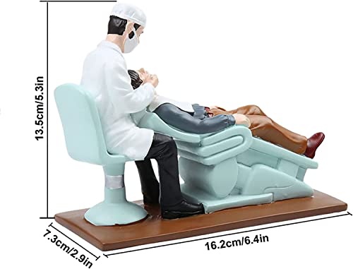 Figura Mini Clínica Dental para Escritorio Dentista miniatura 5