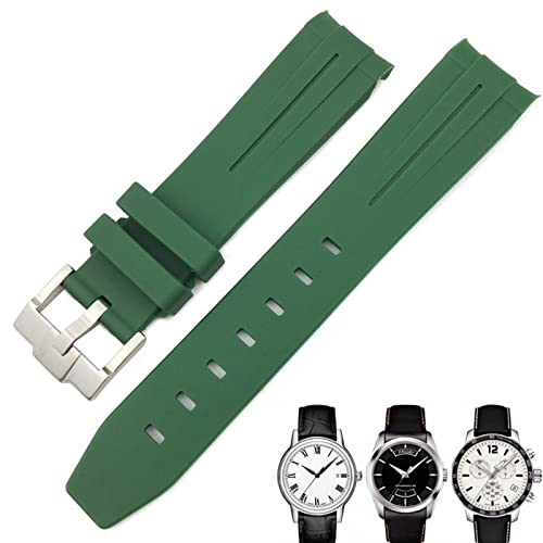 Bracelet montre étanche en caoutchouc pour le sport 20mm