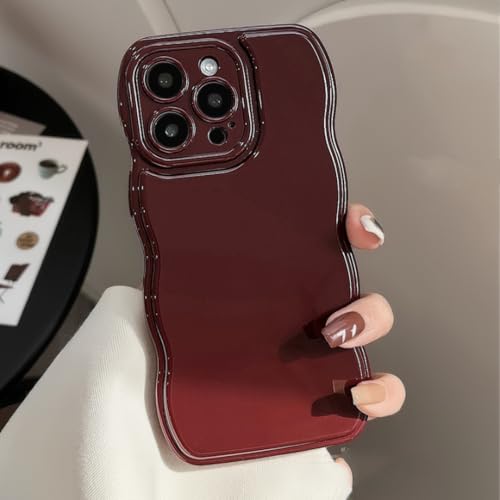 Coque iPhone 16 silicone vagues au style rétro pour le quotidien