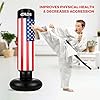 Gads-Punching-Bag-for-Kids-Premium-Inflatable-Bag-for-Immediate-Bounce-Back-62-inches-Free-Standing-Bag-for-Boxing-Kickboxing-Karate-Stress-Relief Kids Karate Punching Bag, Kids Kickboxing Bag, Bounce Back Punching Bag for Kids, Kids Boxing Bag, Punch Pro Punching Bag for Kids, Blow Up Punching Bag for Kids, Karate Punching Bag for Kids