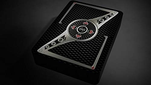 Naipes de Póker Chrome Kings Carbon Foiled Edition miniatura 4