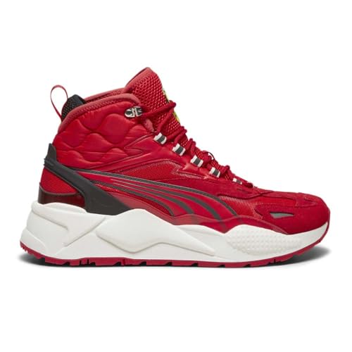 PUMA Mens Scuderia Ferrari Rs-X High Sneakers Shoes Casual - Red