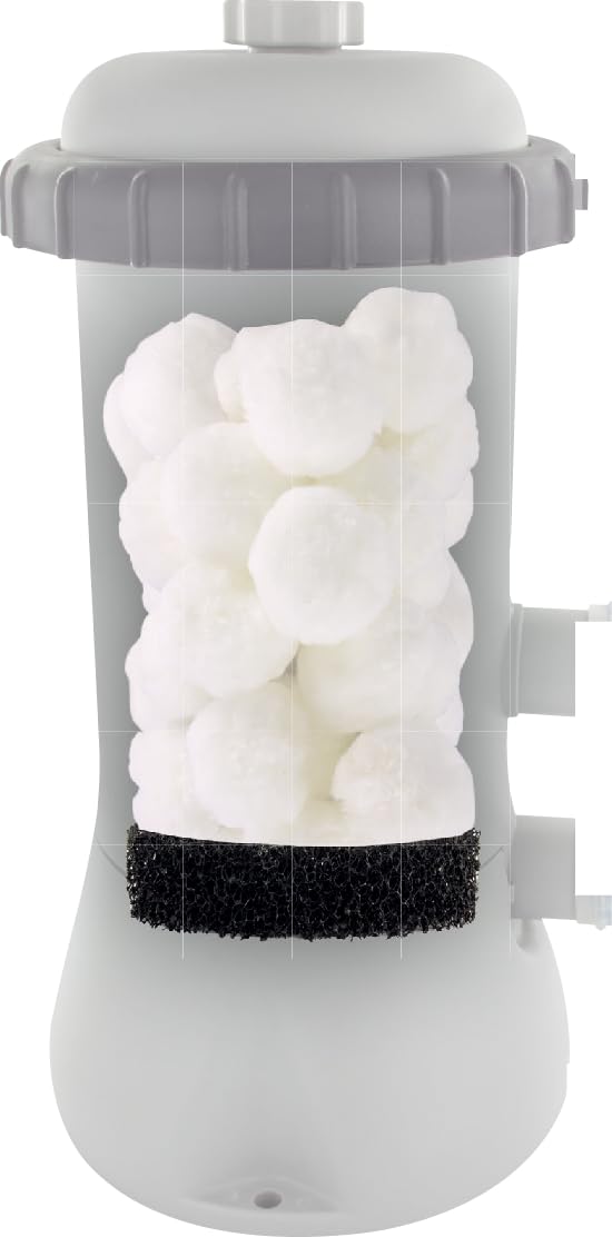 Gre CFAQ35 - Filtro de Cartucho Aqualoon 3.5 m³/h para Piscinas Elevadas. Filtración Eficiente y Reutilizable
