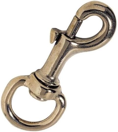 Snap 360 Marine Bronze Snap, Heavy Duty Leather Hardware, Bags, Leashes, Harnesses, Made in Italy