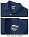 TACVASEN Mens Golf Shirt Dry Fit Mens Polo Shirts Short Sleeve Performance Golf Polos for Men with Collar Work Shirts Navy, XL