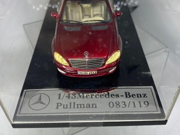 メルセデスS600プルマン 1/43 メルセデス・マイバッハ S 600 プルマン日本導入記念！歴代