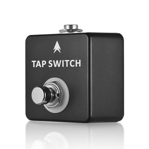 Guitar Footswitch Pedal TAP SWITCH PEDAL, Single Momentary Footswitch, for time-based effects Pedal...