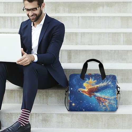 Bolso para Laptop Vanguard 15.6 inch azul con asa y correa miniatura 3
