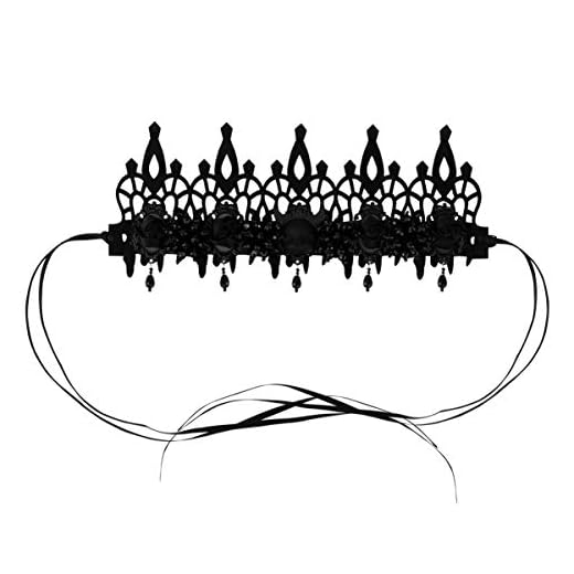 SOLUSTRE Halloween Devil Crown Headbands Halloween Party Prom Djävulen Hår Hoops Känt Huvudband För Flickor Kvinnor Maskerade Svart