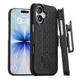 MOTIVE for iPhone 17 Holster Case, Belt Clip Case for iPhone 17, Shell Holster Combo i Phone 17, Slim Rugged Drop Shockproof Protective Cover with Kickstand (6.3') | Ranger v1 Series