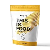 ✔️ MAHLZEITERSATZ : This is Food – Eine Portion vollwertiges Pulver hat 400kcal, ist praktisch und zudem richtig lecker.
