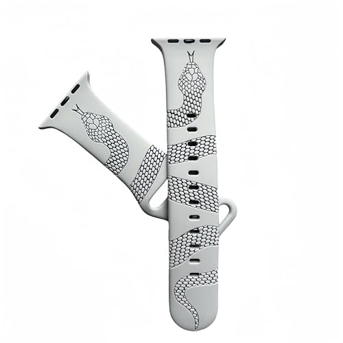 �X�l�[�N�X�|�[�c�o���h Apple Watch�o���h 38mm 40mm 41mm 42mm 44mm 45mm 46mm 49mm Snakeskin Serpentn �V���R�� �h�� Apple Watch�X�g���b�v iWatch S10/S1-9/U