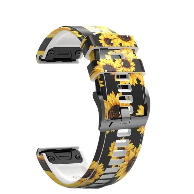 Correa de silicona para Garmin Fenix 7X con sistema de liberación rápida 3