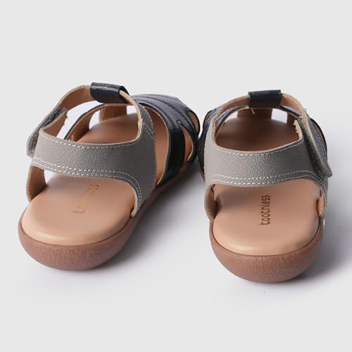 Image of toothless Boys Open Toe Sandals with Adjustable Hook-and-Loop Straps | Cushioned Footbed and Flexible Sole | Lightweight Comfortable Sandals for Boys Outdoor, Travel and Casual Use