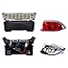 9.99WORLD MALL 10L0L Premium Golf Cart Light Kit for Club Car Precedent 2004-2008.5, Headlight Taillight Turn Signal Brake Lights Horn Bumper Upgrade Kit (Must Input 12 Volts)