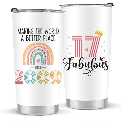 kdxpbpz 17th Birthday Gifts for Girls, 2009 17th Birthday Decorations