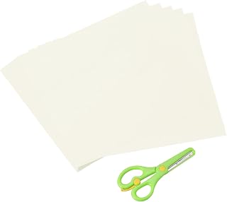 MECCANIXITY 100 Sheets Origami Paper Double Sided Art, Beige, 6x6"