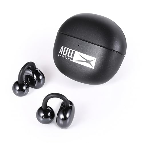 Image of Altec Lansing Clip 2.0 Open Wearable Wireless Bluetooth Earbuds with Charging Case, 6-Hour Battery, Auto Pairing, Sport Earbuds with 24-Hour Playtime