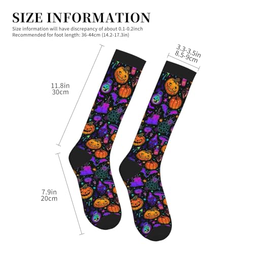 Image of Compression Socks for Women Men Circulation Graduated Supports Socks for Running Athletic Sports Nurse Travel