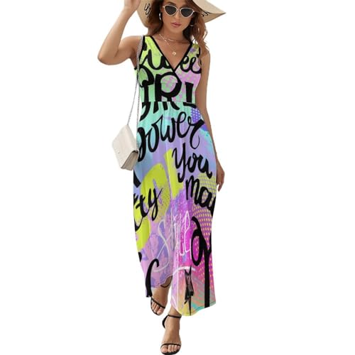 Robe longue d'été sans manches légère : la solution anti-chaleur confortable pour femme