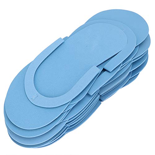 yeyat 12 works Flip-Flops Disposable Slippers For Spa Slippers For Hotel Travel (Blue, 42), 39 * 20 * 9cm