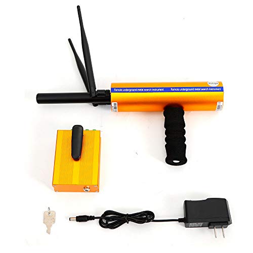 TUQI AKS Handhold Metal/Gold/Diamond Detector 3D 1200m Long Range Scanner Finder Depth:25M (Gloden)