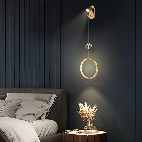 Pendentif en cristal moderne LED pour remplacer un plafonnier sombre