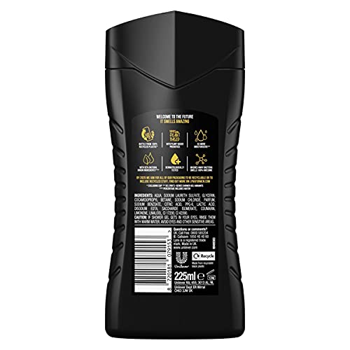 3x Lynx Excite Shower Gel Mens Body Wash 225ml - Image 3