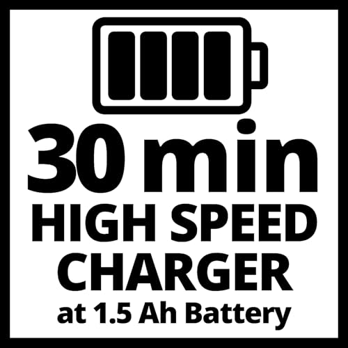 Originale Einhell Power X-Twincharger 3A Caricabatteria Doppio Power X-Change (Tensione 220-240 V, 50-60 Hz, Corrente Di Carica 3A, Senza Batterie) - 8