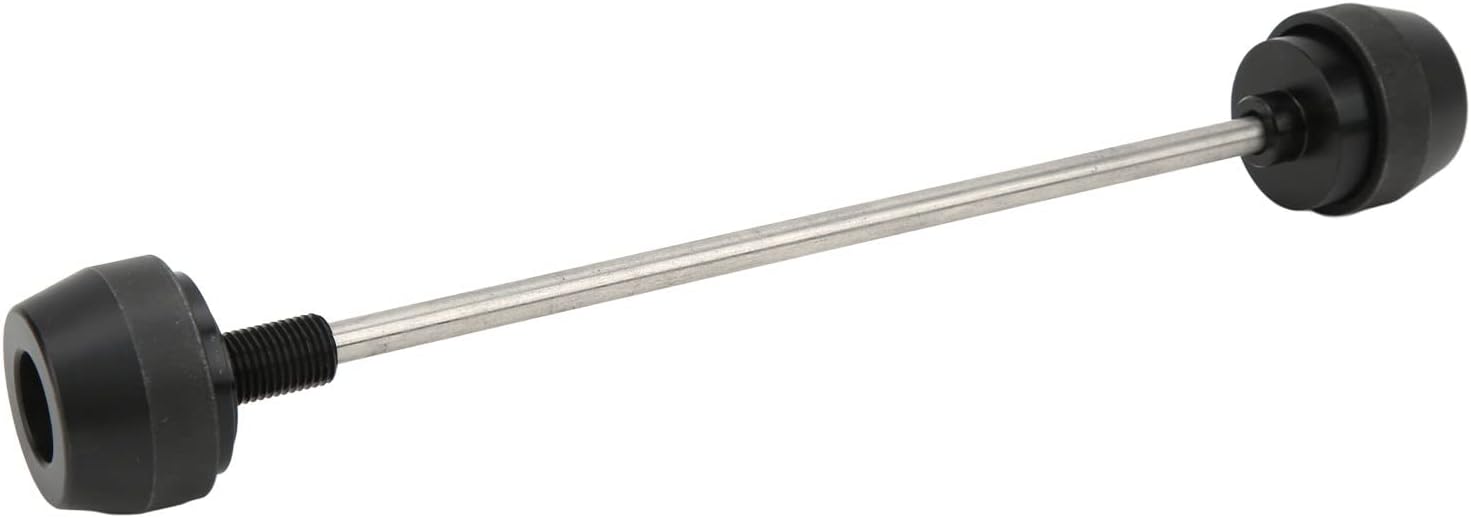 Front Axle Slider Aluminum Alloy Wheel Fork Protector Replacement for CB650F CBR650F Front Axle SliderWheel Fork ProtectorFront Crash PadFront