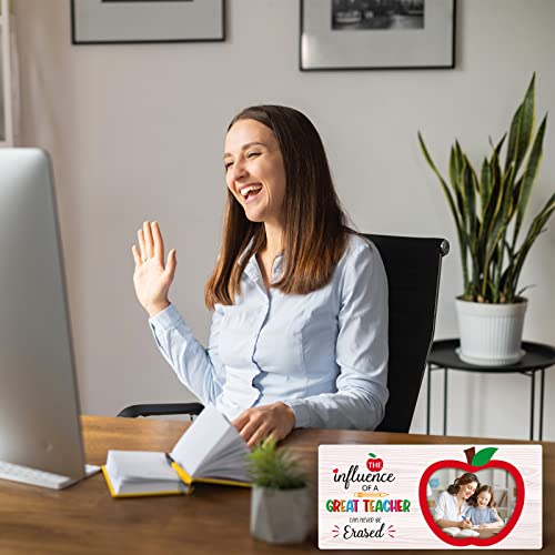 Jetec Teacher Appreciation Gifts Teacher Picture Frame Teacher Photo Frame Holds 4 X 6 Inch Photo Graduation Gift For Teachers Women Student End Of The Year Teacher Retirement Gifts Party Supplies #TOP4