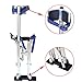 mitoharet Drywall Stilts 24-40Inch Adjustable Aluminum Tool Stilt for Painting Painter or Cleaning Silver