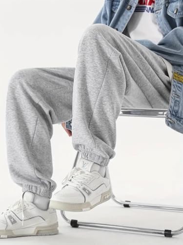 Image of dockstreet Mens Baggy fit Jogger /Sweatpants /Gym Gear, Trouser, Loose Home Relaxed Pants