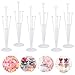 Produktbild 6 Kit Ballon Stick Halter Luftballons Halter Tischballonständer Ballonhalter Folienballon Halter Transparenter Ballonbaum Luftballons Ständer Balloon Stand für Party Geburtstag Hochzeits Dekoration