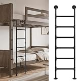 【Matériaux】: Cette échelle pour lit superposé est fabriquée en fonte, lisse et arrondie. Sa surface est recouverte d'une peinture cuite à haute température. La structure métallique de cette échelle murale est robuste et stable, et son utilisation est aisée. Le cadre soudé renforcé est conçu pour une utilisation durable et supporte un poids maximal de 150 kg (330 lbs).