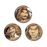 TVアニメ『盾の勇者の成り上がり Season 4』 ジャラリス 場面写グリッター缶バッジ3個セット