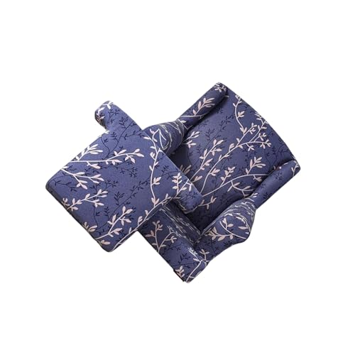 Housse de fauteuil extensible violette lavable meuble moderne