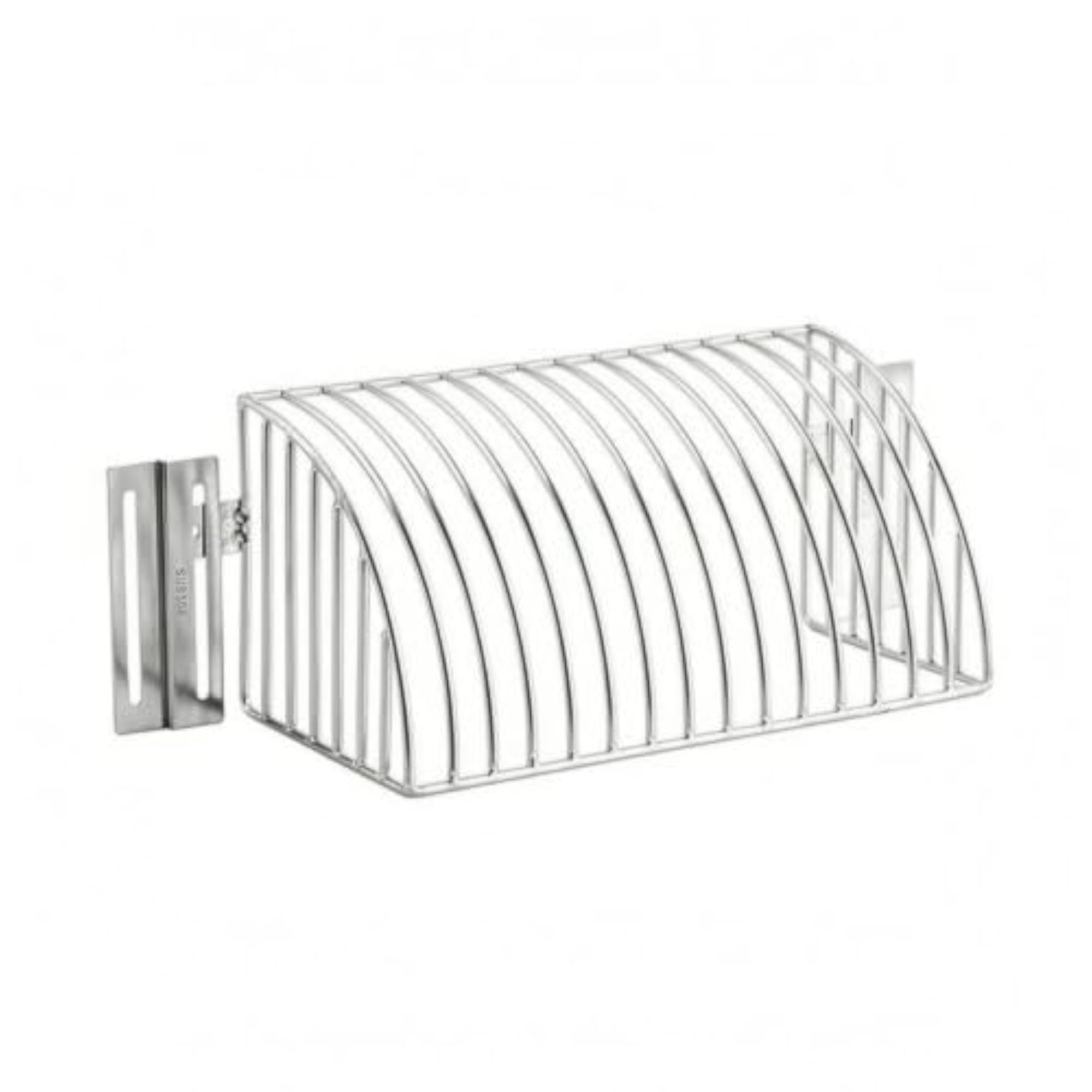 Polished Metal Side Drain Guard for Bathing