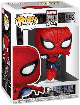 Funko Spider-Man - Spider-Man 1st Appearance 80th Anniversary Pop Vinyl Action Figure #593