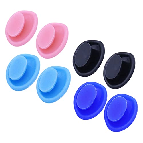 Almohadillas para la nariz antideslizantes de gel de sílice kit de 16 pares para anteojos 2