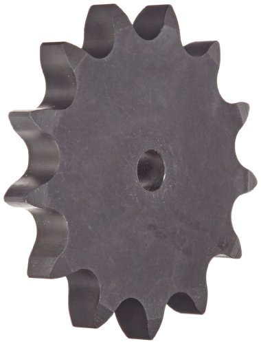 Martin Roller Chain Sprocket, Reboreable, Type A Hub, Single Strand, 16B Chain Size, 25.4mm Pitch, 13 Teeth, 14mm Bore Dia., 118.29mm OD, 16.18mm Width