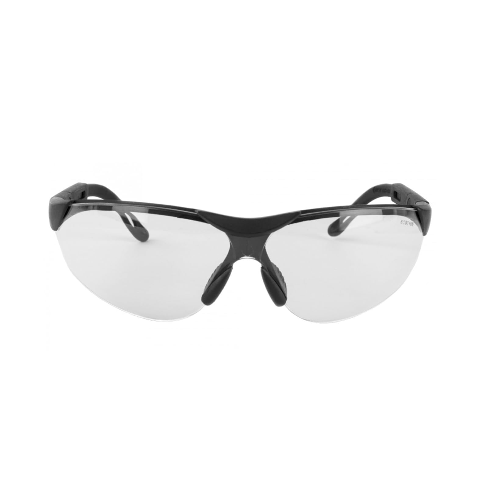 Walker's Elite Sport Schießbrille – Schlagfest, Anti-Beschlag, weich, rutschfest, belüftet, verstellbar, UV-Schutz, Jagdbereich, Schießsportbrille, transparent