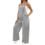 ✔ Style polyvalent pour toutes les occasions : Cette salopette de maternité polyvalente se marie facilement avec différents hauts, comme des t-shirts, des chemises et des pulls. Elle est parfaite pour toutes les activités, en intérieur comme en extérieur, des sorties décontractées au bureau.