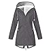 Produktbild Fcostume Winterjacke Damen Winter Jacke Parka Einstellbar Taillenumfang Winterparka Teddyfell Gefüttert Warm Mantel Steppjackemit Kunstfell