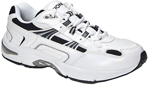 Vionic Men's Walker, White/Navy, 10 M