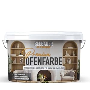 Seebauer Premium Ofenfarbe 5L Hitzebeständig